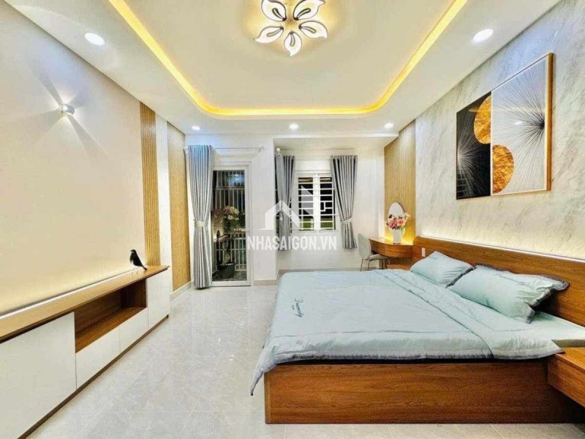 Bán nhà đẹp Hẻm đường Phạm Văn Chiêu Phường 16 Gò Vấp 36m2 Full Nội Thất